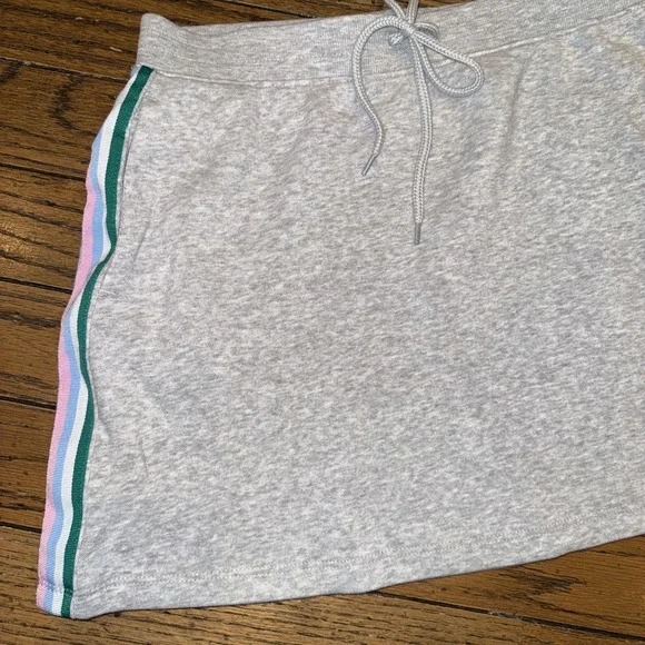 Sanrio Hello Kitty Women's Skirt Grey Size M NWT Elastic Waist Drawstring - Picture 3 of 8